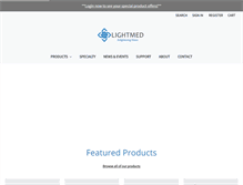 Tablet Screenshot of lightmed.com